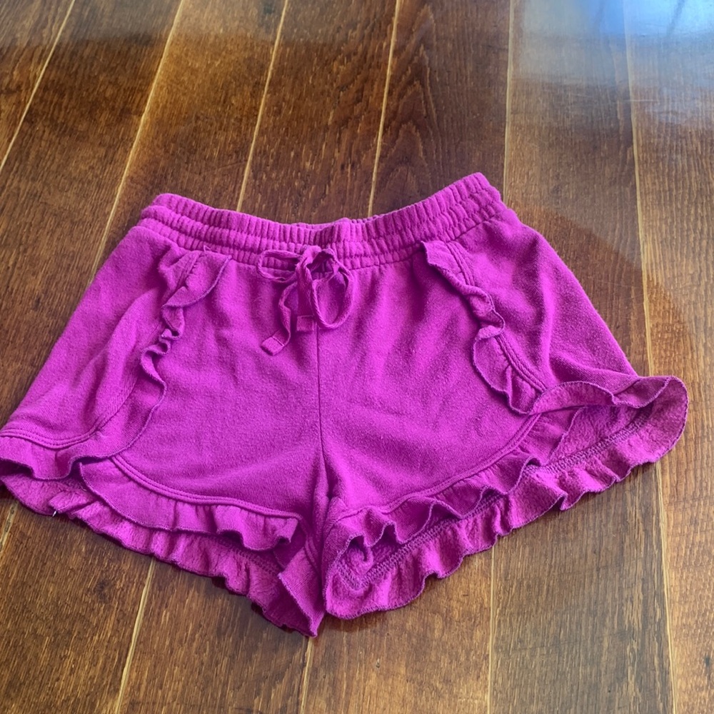 Live Love Dream Aéropostale Magenta Flowey Pajama Shorts Size XS